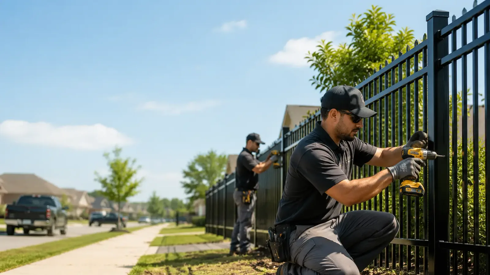 Metal Fence Installation in Drift, KY